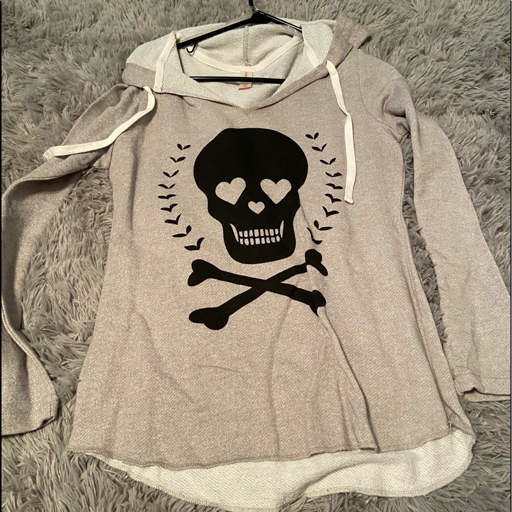 NWT Skull Hoodie